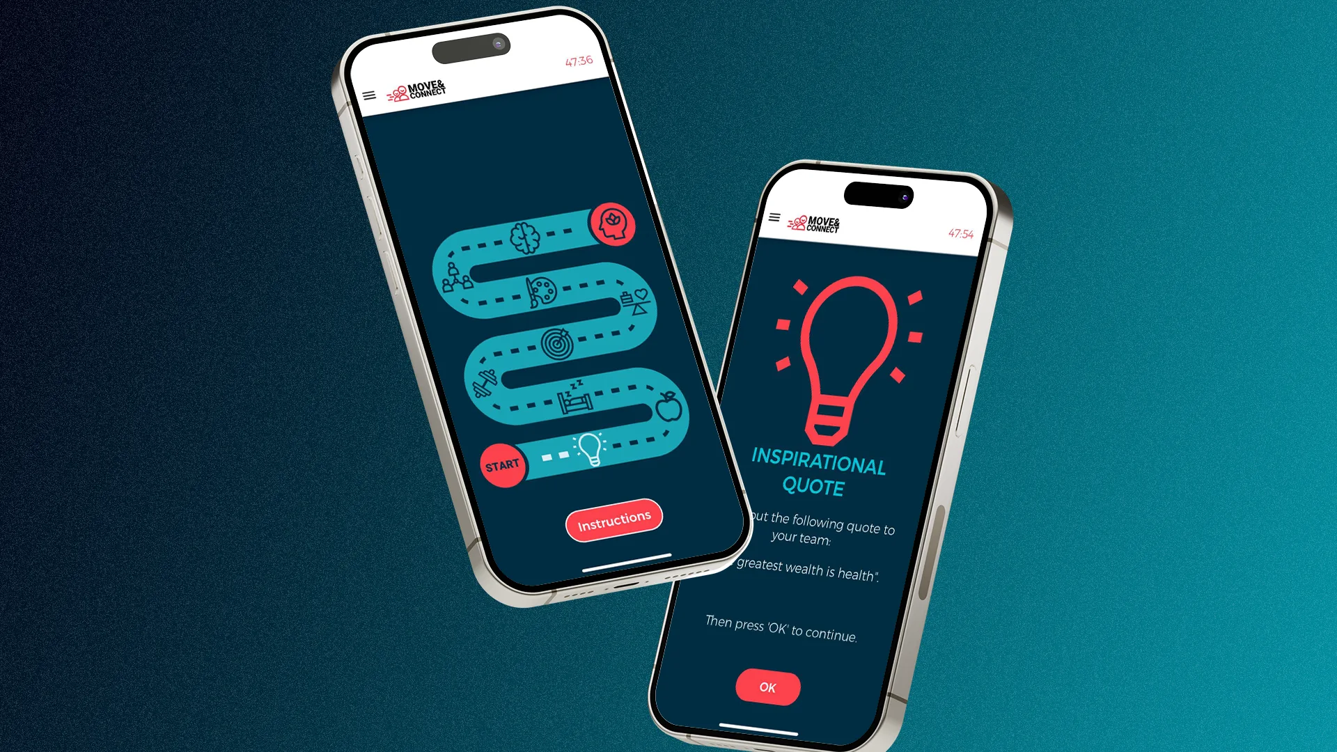 MOVE&CONNECT Banner Mockup