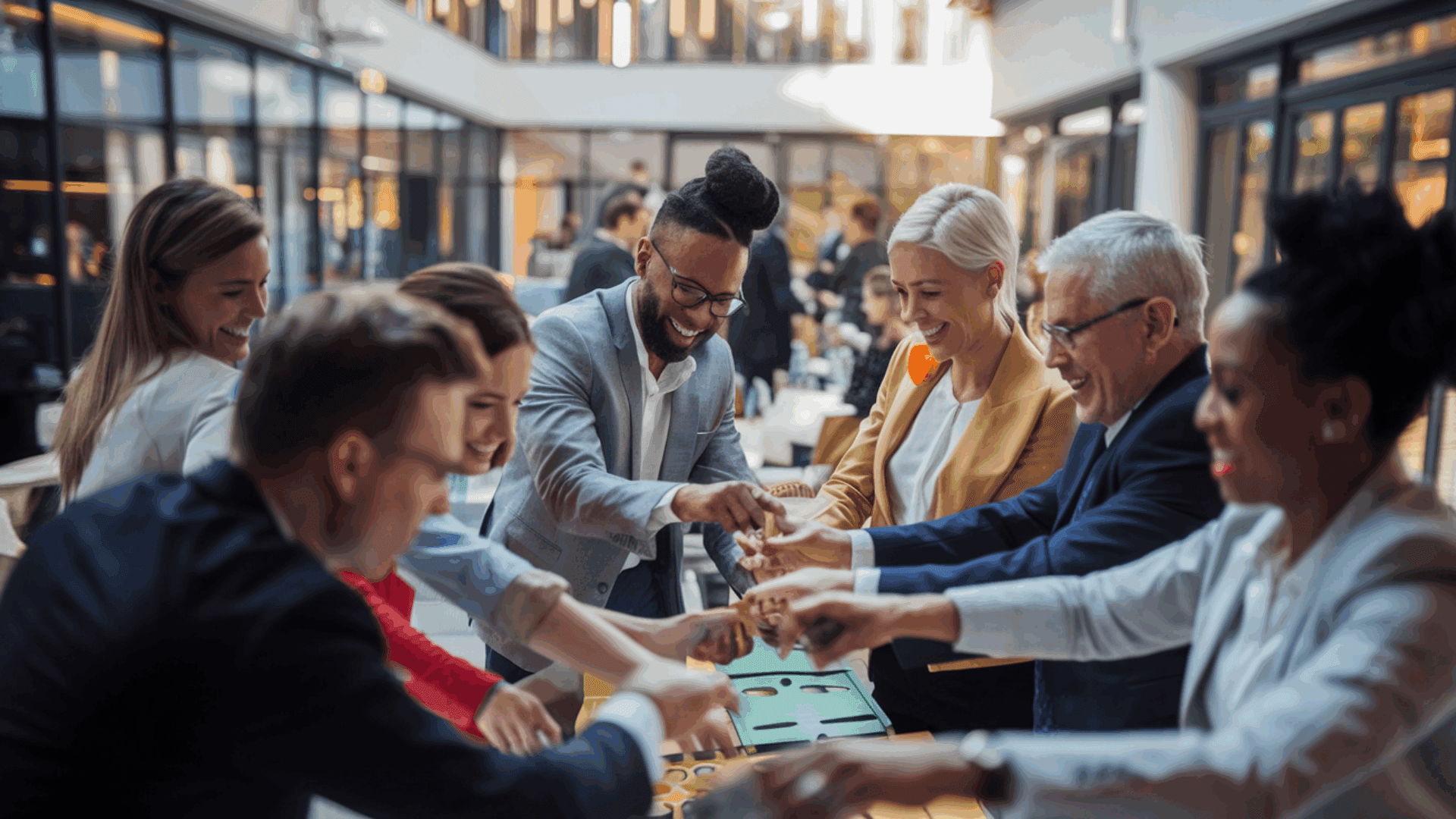 fun interactive team building games