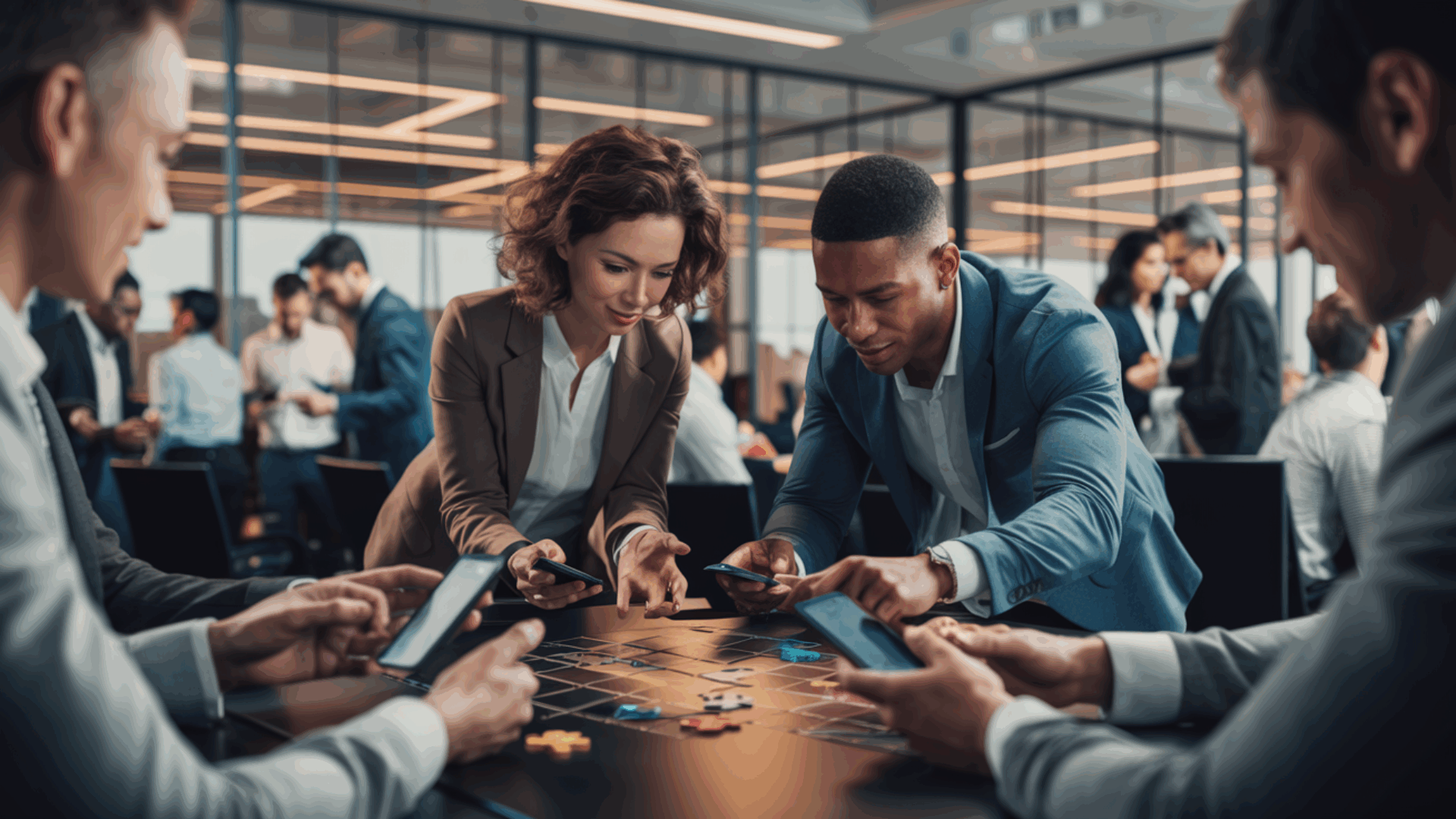 interactive team building activities for work